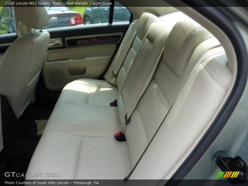 Moss Green Metallic / Light Stone 2008 Lincoln MKZ Sedan