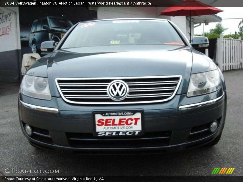 Waterworld Pearlescent / Anthracite 2004 Volkswagen Phaeton V8 4Motion Sedan