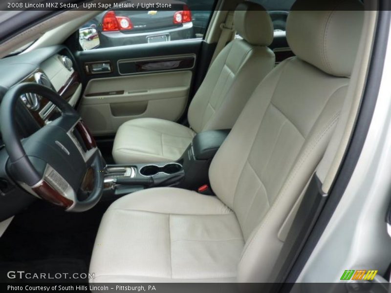 Light Sage Metallic / Light Stone 2008 Lincoln MKZ Sedan
