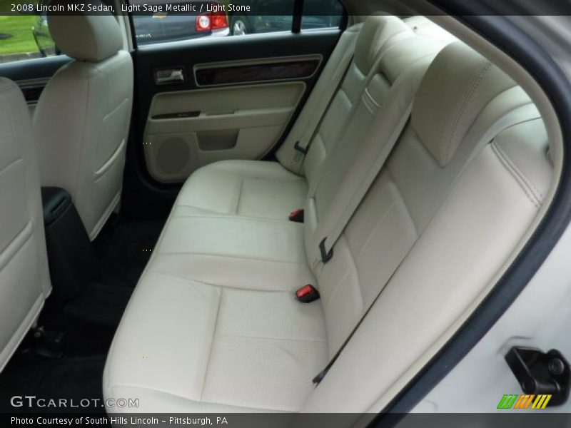Light Sage Metallic / Light Stone 2008 Lincoln MKZ Sedan