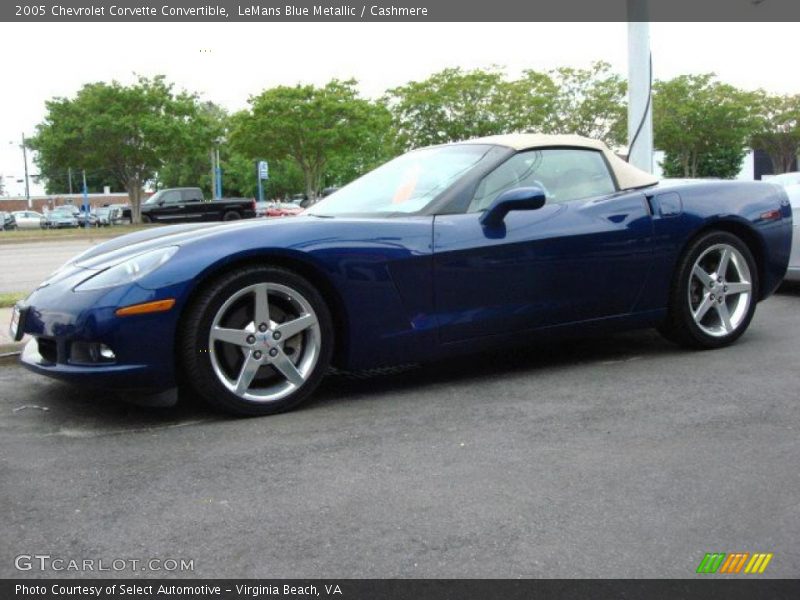  2005 Corvette Convertible LeMans Blue Metallic