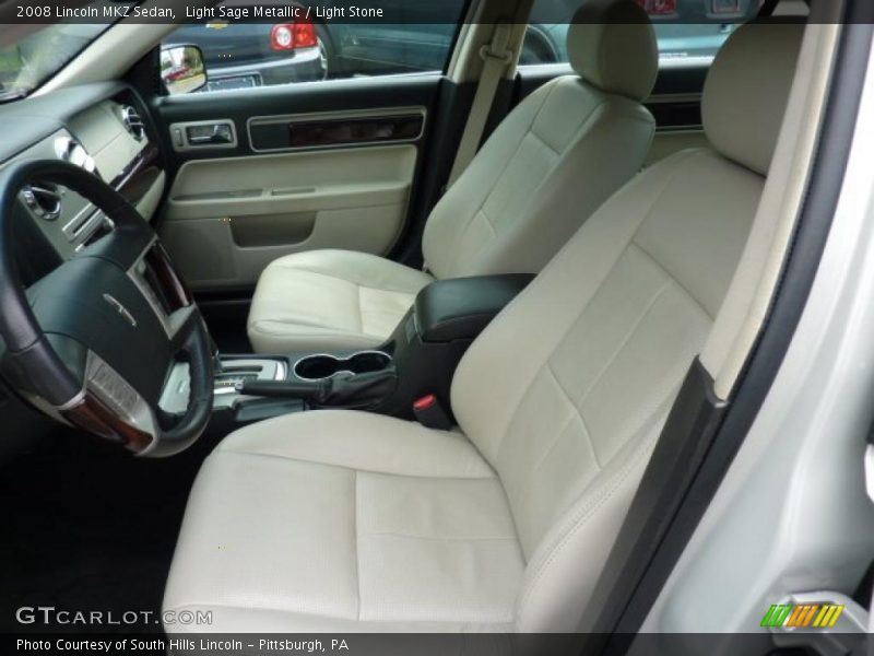 Light Sage Metallic / Light Stone 2008 Lincoln MKZ Sedan