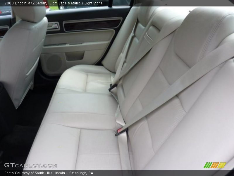 Light Sage Metallic / Light Stone 2008 Lincoln MKZ Sedan