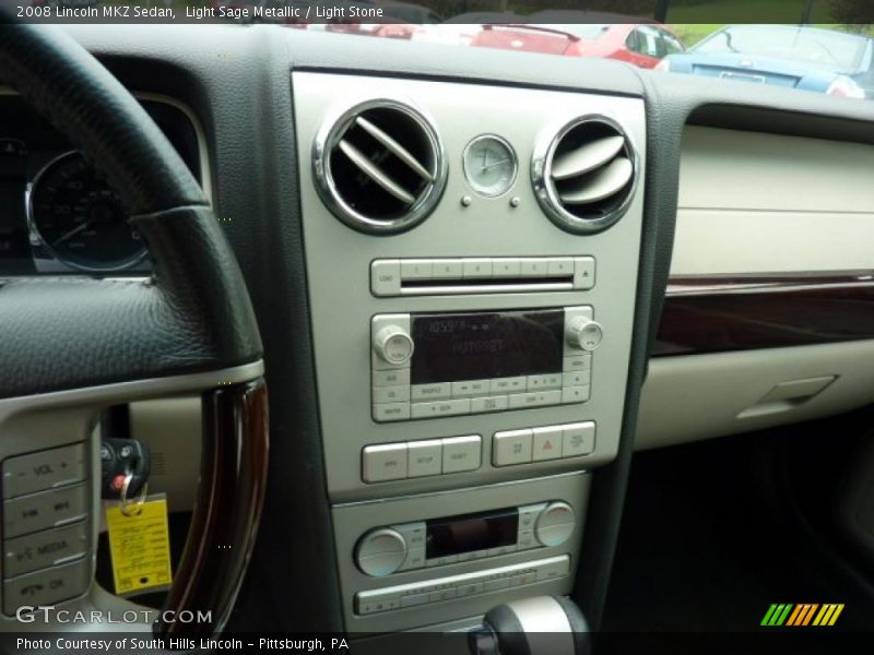 Light Sage Metallic / Light Stone 2008 Lincoln MKZ Sedan