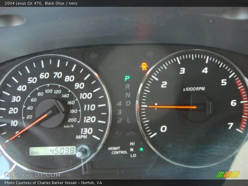 Black Onyx / Ivory 2004 Lexus GX 470