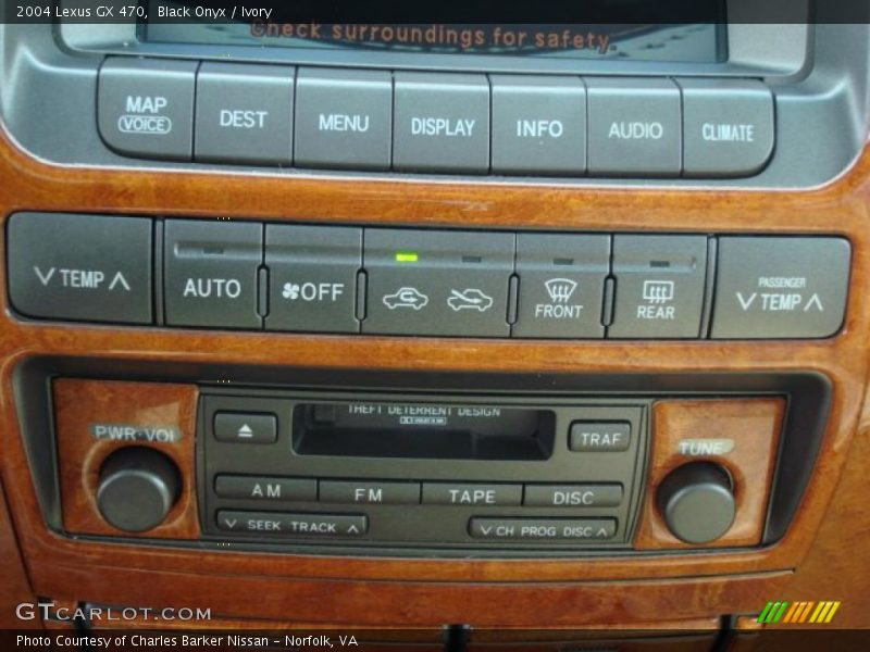 Black Onyx / Ivory 2004 Lexus GX 470