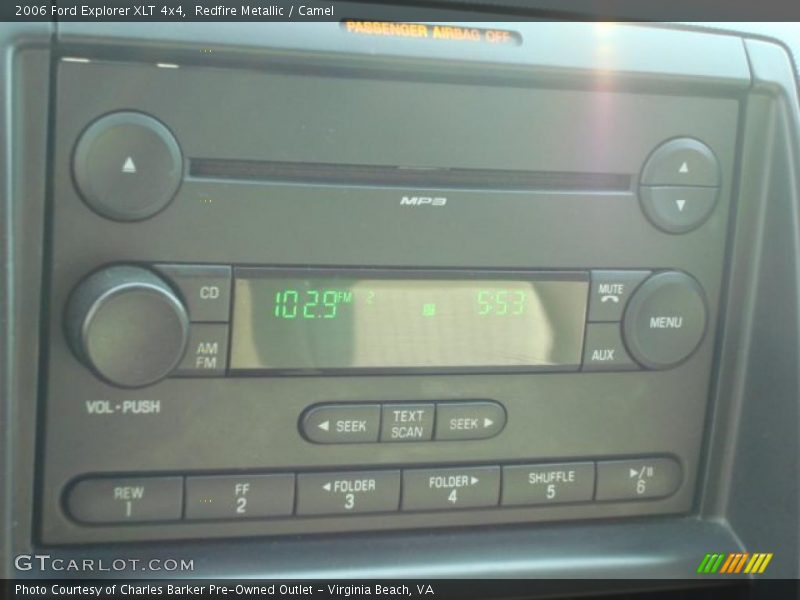Redfire Metallic / Camel 2006 Ford Explorer XLT 4x4
