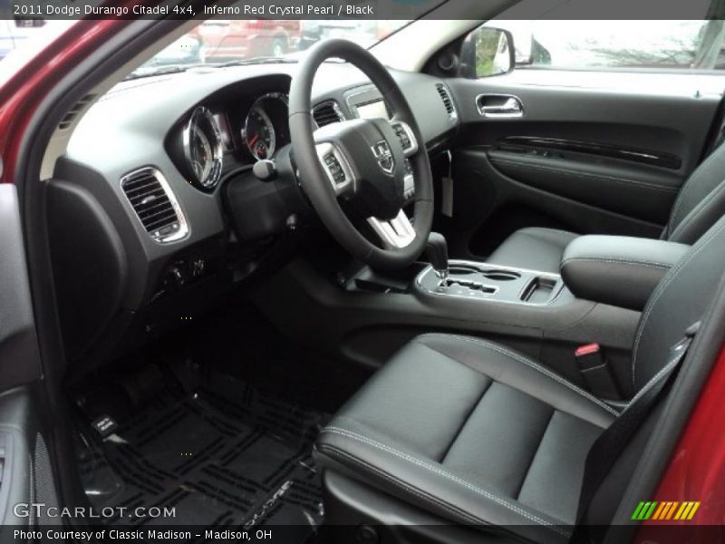  2011 Durango Citadel 4x4 Black Interior