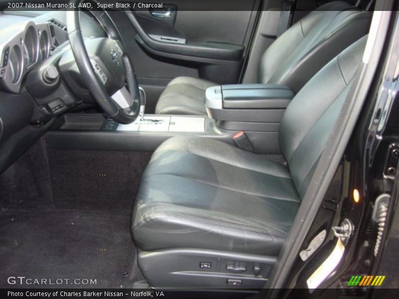 Super Black / Charcoal 2007 Nissan Murano SL AWD