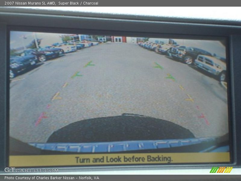 Super Black / Charcoal 2007 Nissan Murano SL AWD