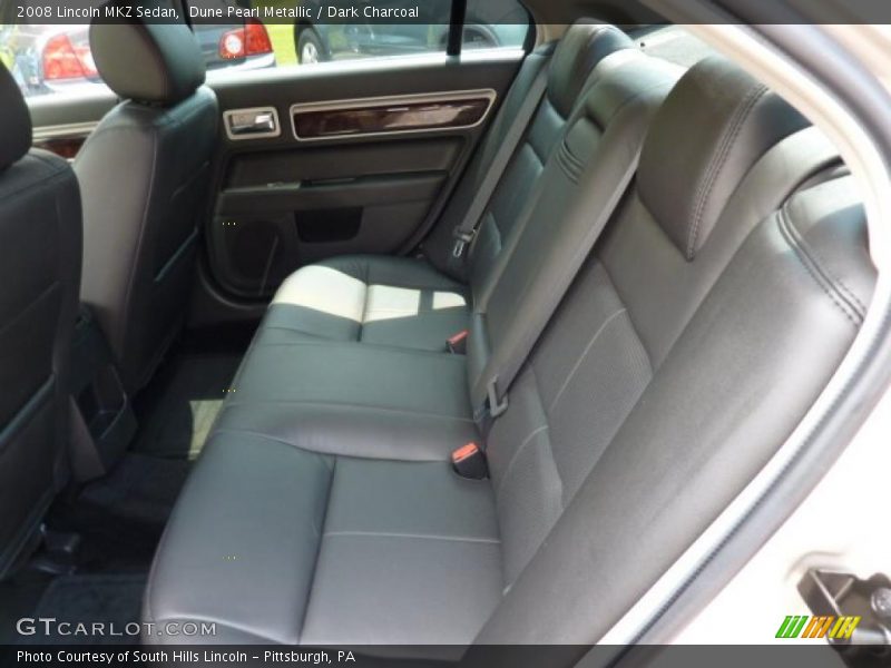 Dune Pearl Metallic / Dark Charcoal 2008 Lincoln MKZ Sedan
