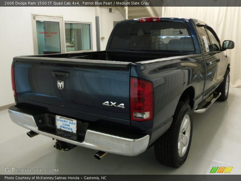 Patriot Blue Pearl / Medium Slate Gray 2006 Dodge Ram 1500 ST Quad Cab 4x4