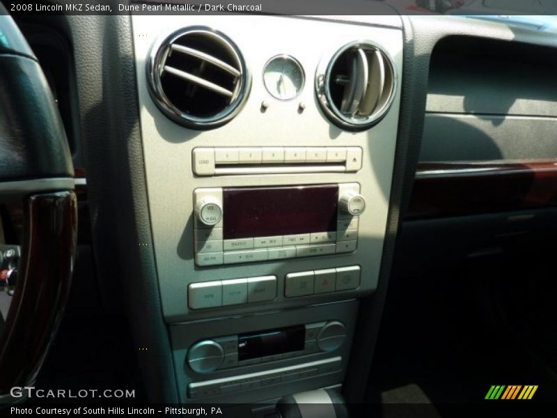 Dune Pearl Metallic / Dark Charcoal 2008 Lincoln MKZ Sedan