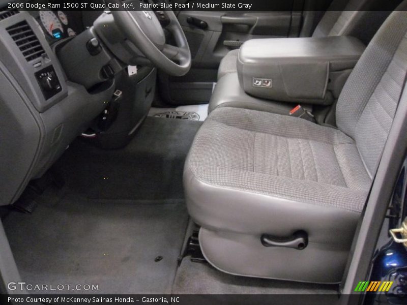 Patriot Blue Pearl / Medium Slate Gray 2006 Dodge Ram 1500 ST Quad Cab 4x4