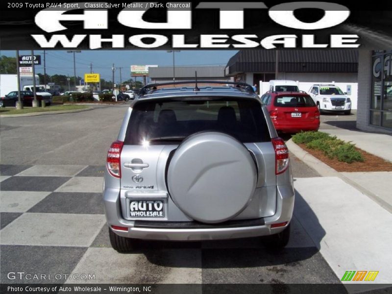Classic Silver Metallic / Dark Charcoal 2009 Toyota RAV4 Sport