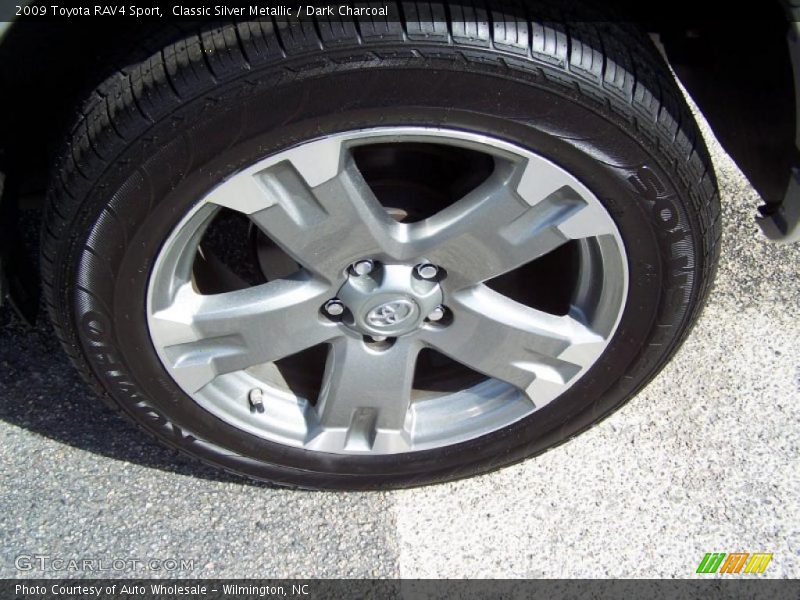 Classic Silver Metallic / Dark Charcoal 2009 Toyota RAV4 Sport