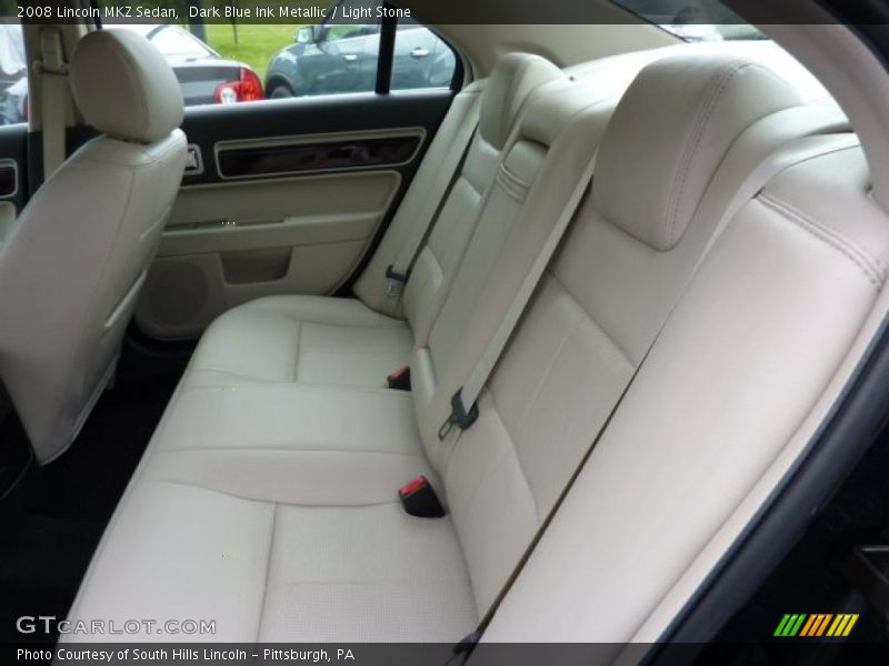 Dark Blue Ink Metallic / Light Stone 2008 Lincoln MKZ Sedan