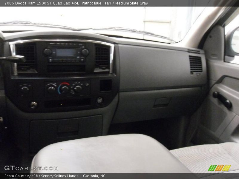 Patriot Blue Pearl / Medium Slate Gray 2006 Dodge Ram 1500 ST Quad Cab 4x4
