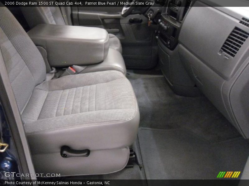 Patriot Blue Pearl / Medium Slate Gray 2006 Dodge Ram 1500 ST Quad Cab 4x4