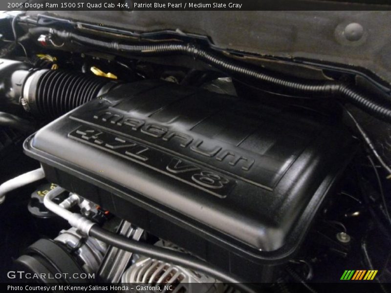 Patriot Blue Pearl / Medium Slate Gray 2006 Dodge Ram 1500 ST Quad Cab 4x4