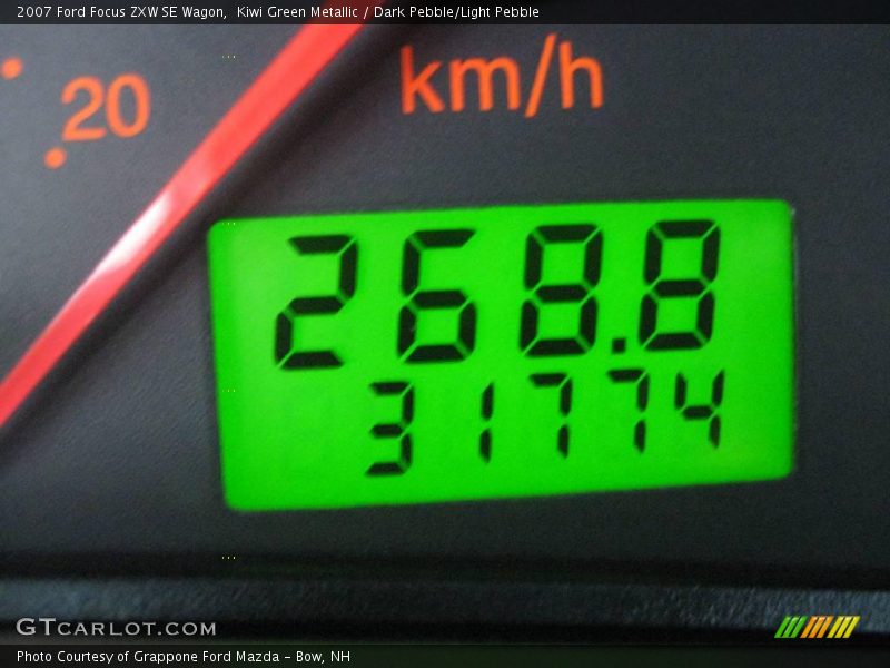 Kiwi Green Metallic / Dark Pebble/Light Pebble 2007 Ford Focus ZXW SE Wagon