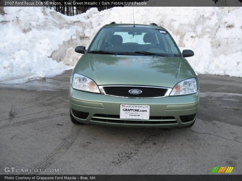 Kiwi Green Metallic / Dark Pebble/Light Pebble 2007 Ford Focus ZXW SE Wagon