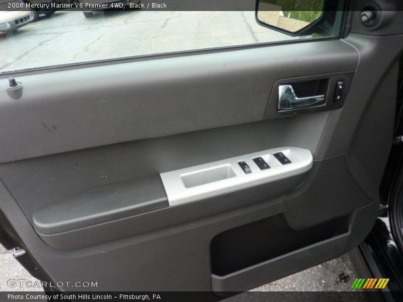 Black / Black 2008 Mercury Mariner V6 Premier 4WD
