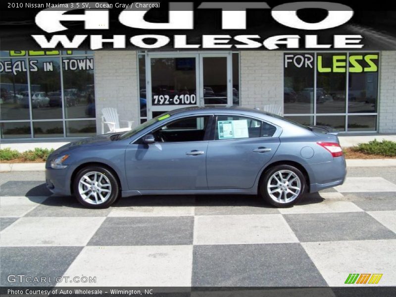 Ocean Gray / Charcoal 2010 Nissan Maxima 3.5 SV