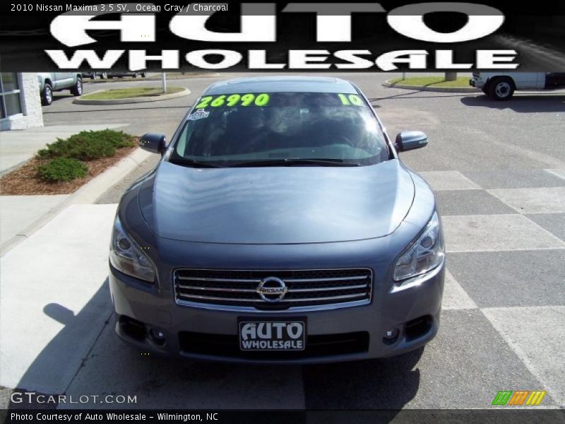 Ocean Gray / Charcoal 2010 Nissan Maxima 3.5 SV