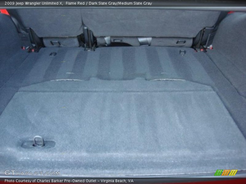 Flame Red / Dark Slate Gray/Medium Slate Gray 2009 Jeep Wrangler Unlimited X