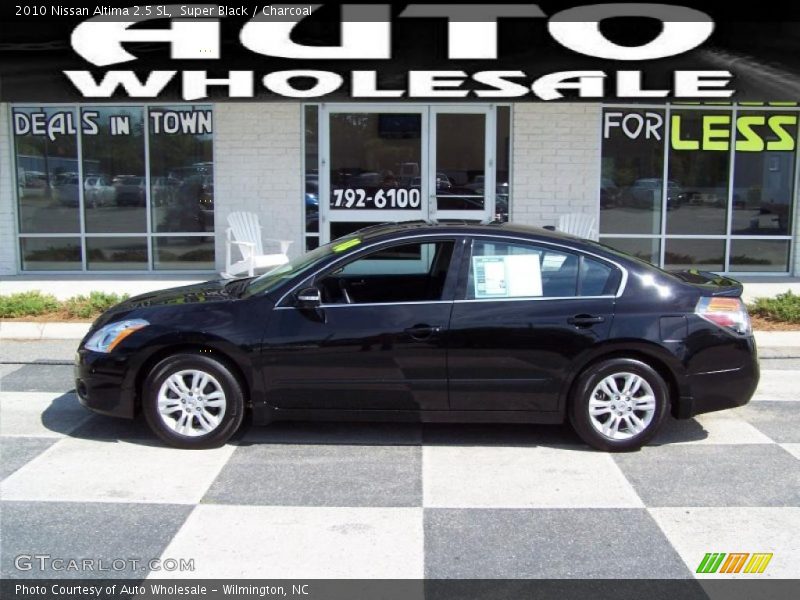 Super Black / Charcoal 2010 Nissan Altima 2.5 SL