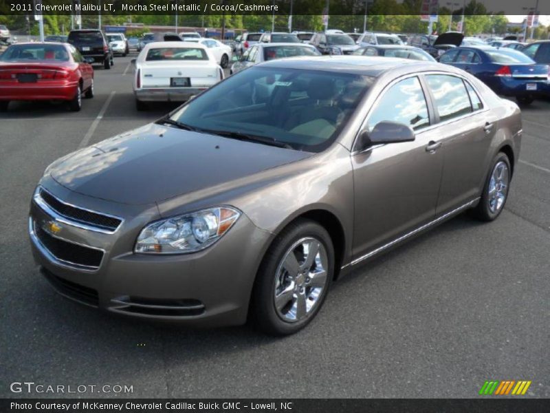Mocha Steel Metallic / Cocoa/Cashmere 2011 Chevrolet Malibu LT