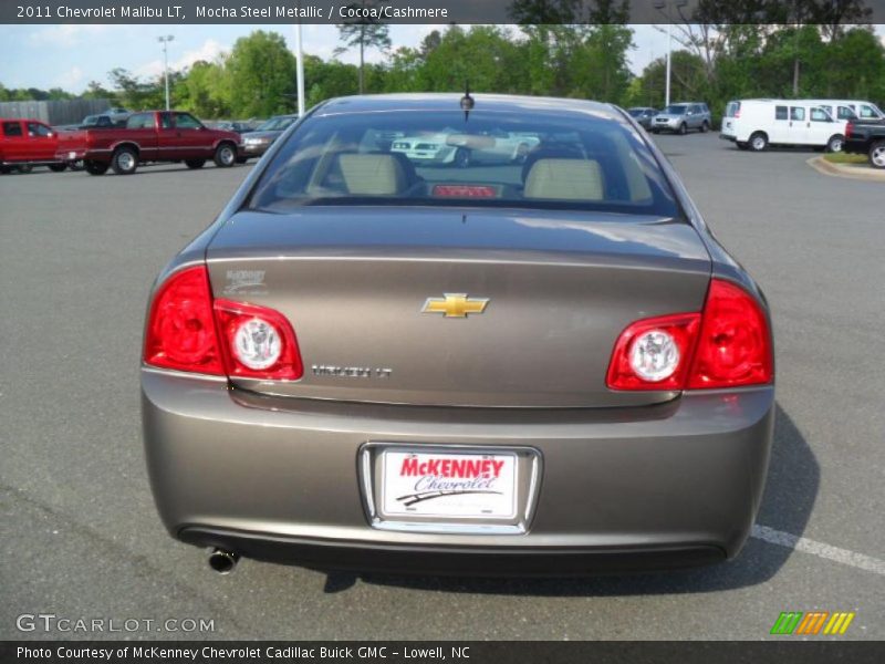 Mocha Steel Metallic / Cocoa/Cashmere 2011 Chevrolet Malibu LT