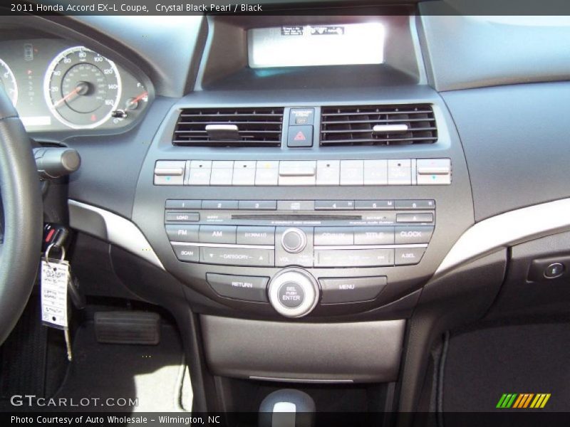 Controls of 2011 Accord EX-L Coupe