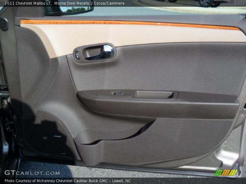 Mocha Steel Metallic / Cocoa/Cashmere 2011 Chevrolet Malibu LT