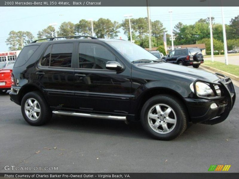 Black / Charcoal 2003 Mercedes-Benz ML 350 4Matic