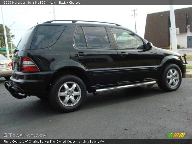 Black / Charcoal 2003 Mercedes-Benz ML 350 4Matic