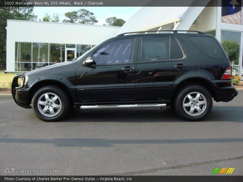 Black / Charcoal 2003 Mercedes-Benz ML 350 4Matic