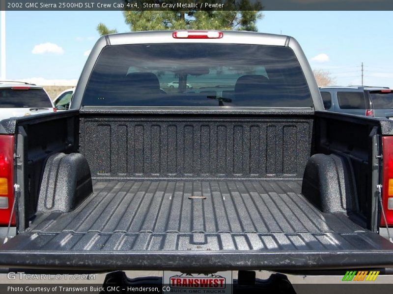 Storm Gray Metallic / Pewter 2002 GMC Sierra 2500HD SLT Crew Cab 4x4
