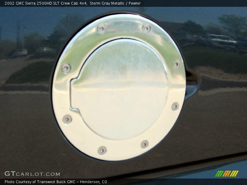 Storm Gray Metallic / Pewter 2002 GMC Sierra 2500HD SLT Crew Cab 4x4