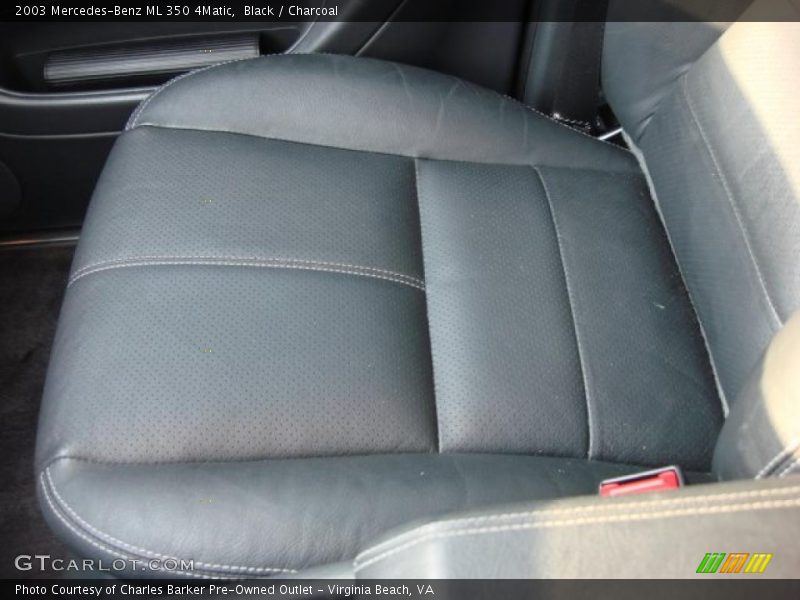 Black / Charcoal 2003 Mercedes-Benz ML 350 4Matic