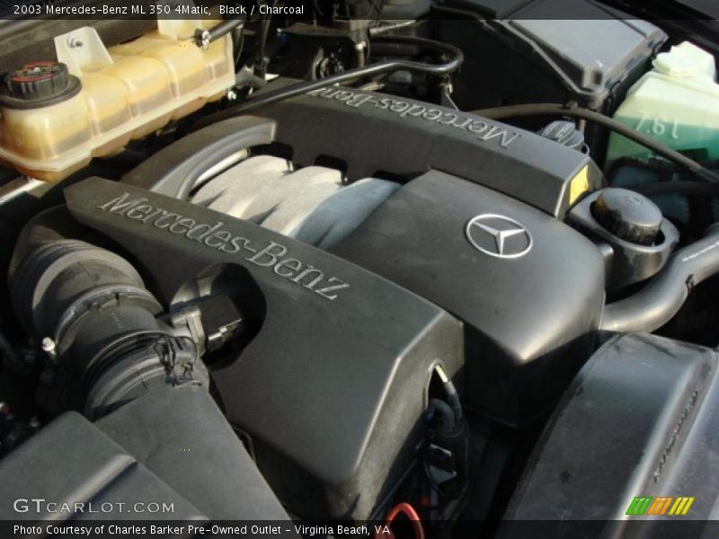 Black / Charcoal 2003 Mercedes-Benz ML 350 4Matic
