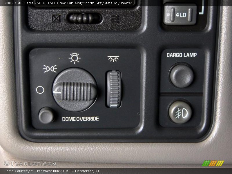 Storm Gray Metallic / Pewter 2002 GMC Sierra 2500HD SLT Crew Cab 4x4
