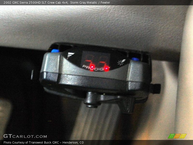 Storm Gray Metallic / Pewter 2002 GMC Sierra 2500HD SLT Crew Cab 4x4