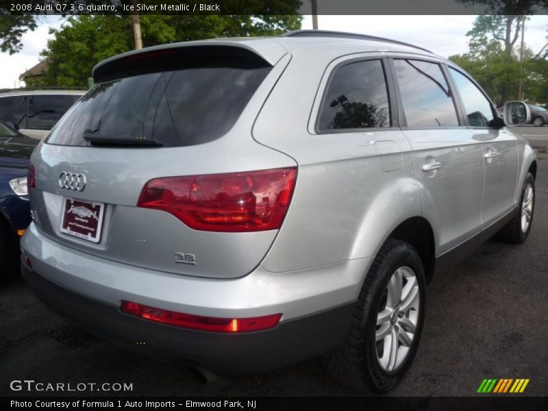 Ice Silver Metallic / Black 2008 Audi Q7 3.6 quattro