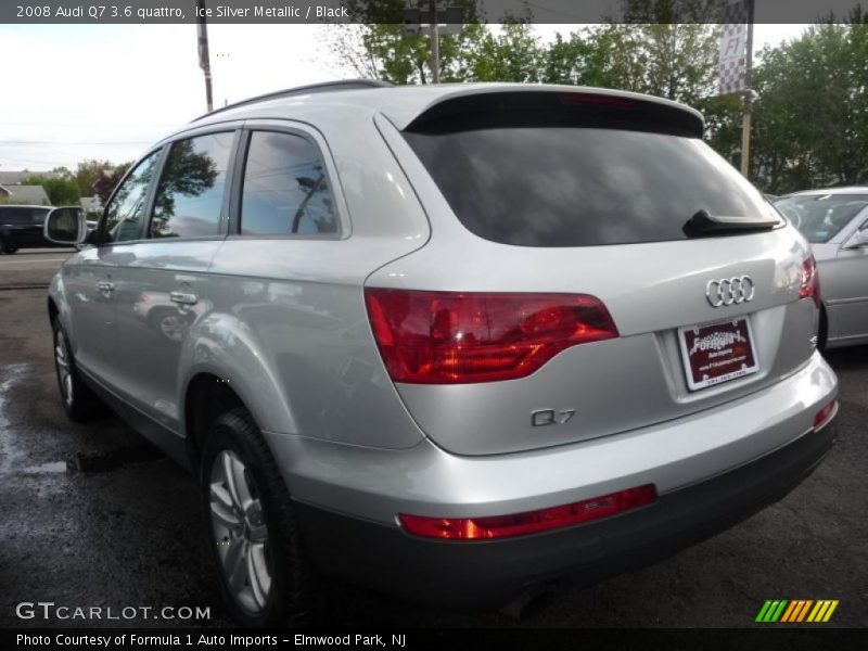 Ice Silver Metallic / Black 2008 Audi Q7 3.6 quattro