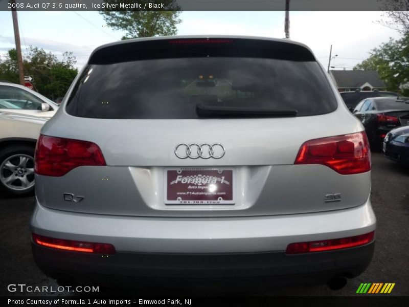 Ice Silver Metallic / Black 2008 Audi Q7 3.6 quattro