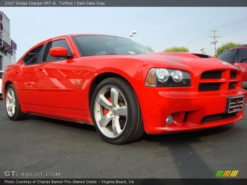 TorRed / Dark Slate Gray 2007 Dodge Charger SRT-8