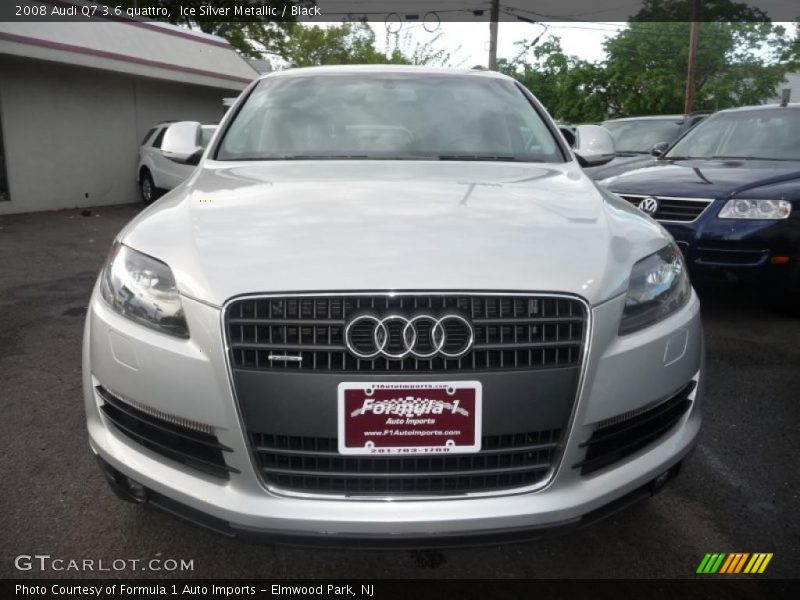 Ice Silver Metallic / Black 2008 Audi Q7 3.6 quattro