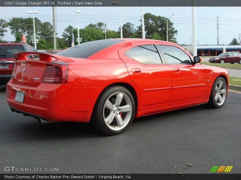 TorRed / Dark Slate Gray 2007 Dodge Charger SRT-8